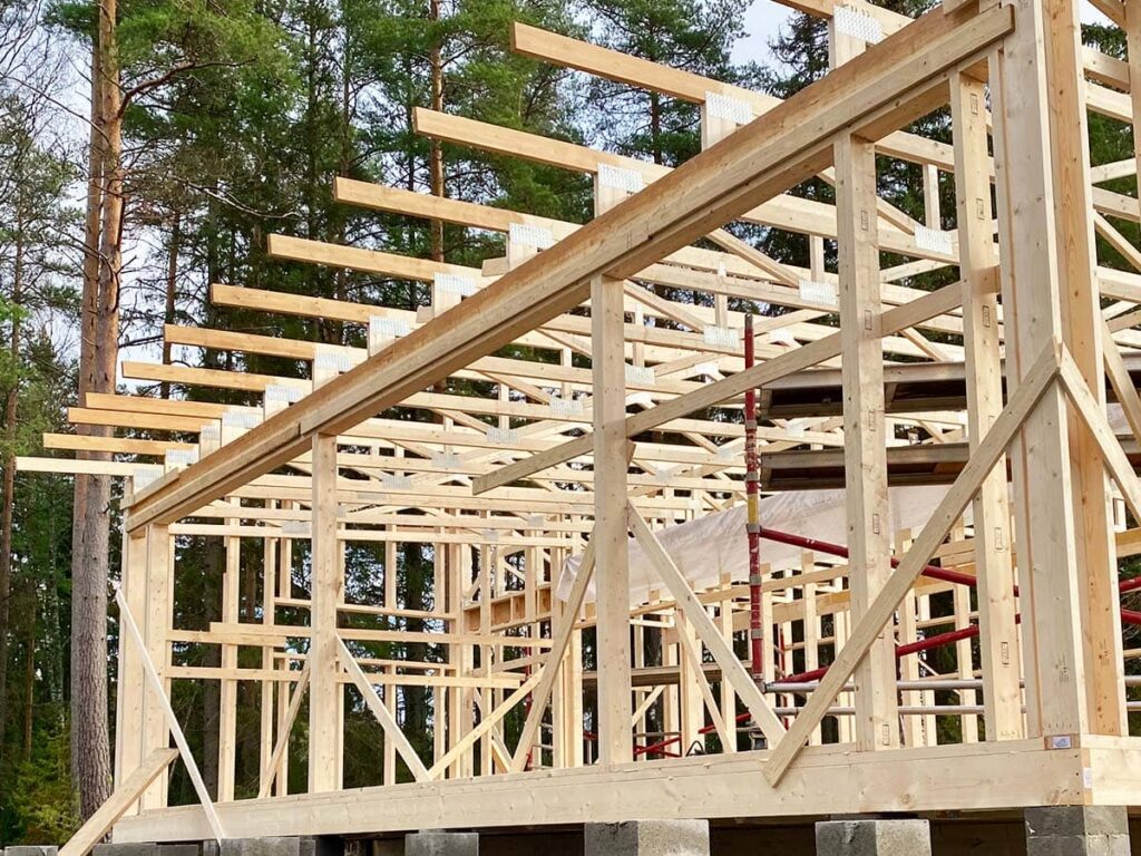 Talopaketin rakenteet