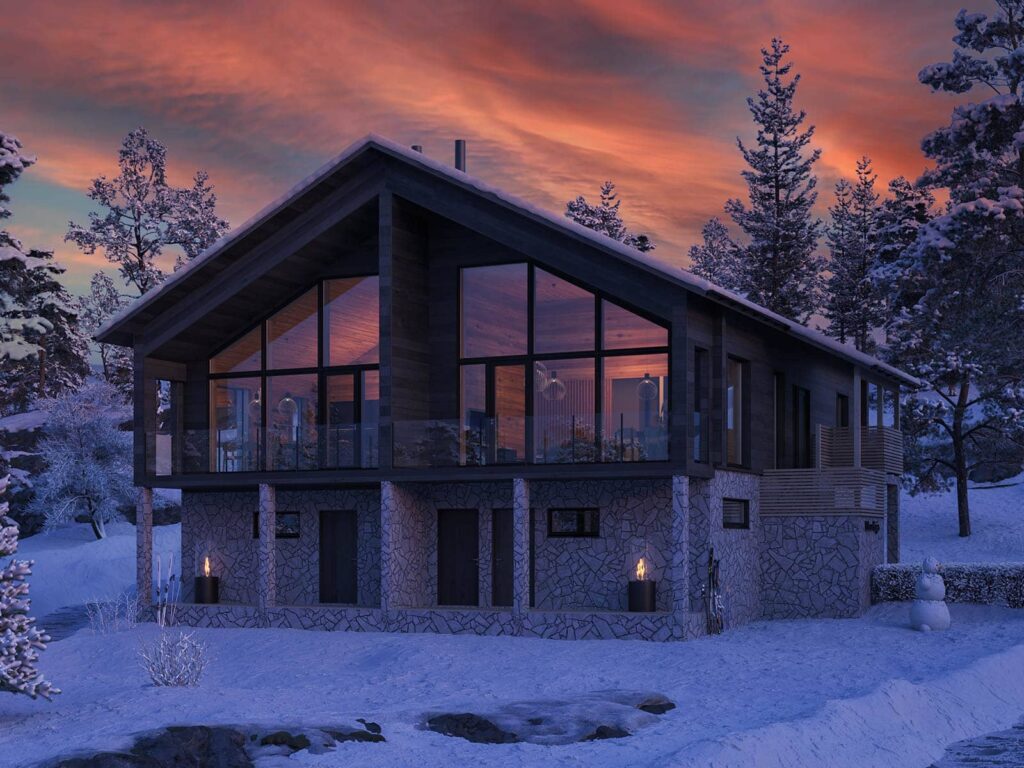 Villa Utsunkajo Levillä